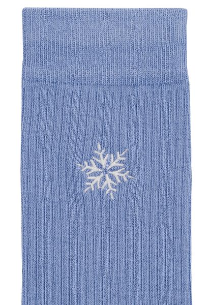 MELA Socken Unisex Gerippte Socken Stickerei günstig online kaufen