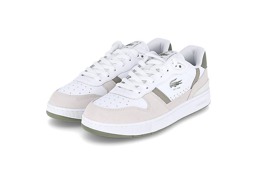 Lacoste Lacoste 50SMA0185-2H4 Herren Leder & Textil weiss Schnürschuh günstig online kaufen
