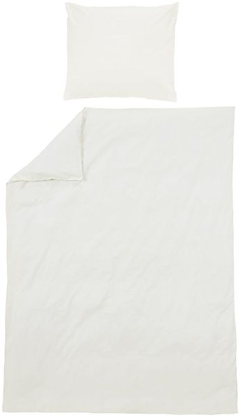 Meyco Home Bettbezug Uni Offwhite, 140x200/220cm günstig online kaufen