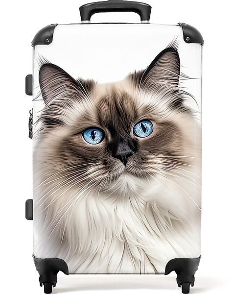 NoBoringSuitcases.com© Hartschalen-Trolley Katze - Haustier - günstig online kaufen