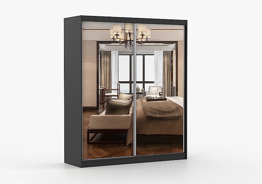 imoebel24 Schwebetürenschrank MULTI 20 183 cm günstig online kaufen