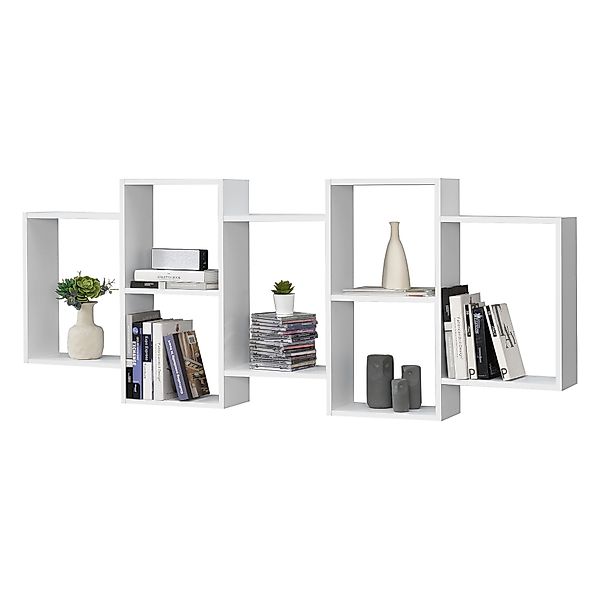 en.casa Wandregal, »Jessheim« Bücherregal Schweberegal Wandboard günstig online kaufen
