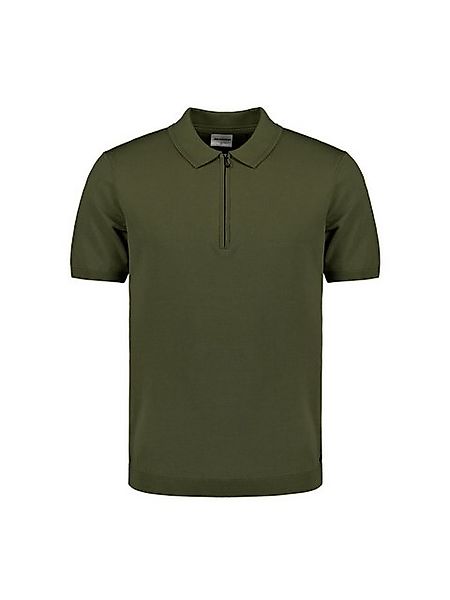 NO EXCESS Poloshirt Pullover Short Sleeve Polo Zip Solid günstig online kaufen