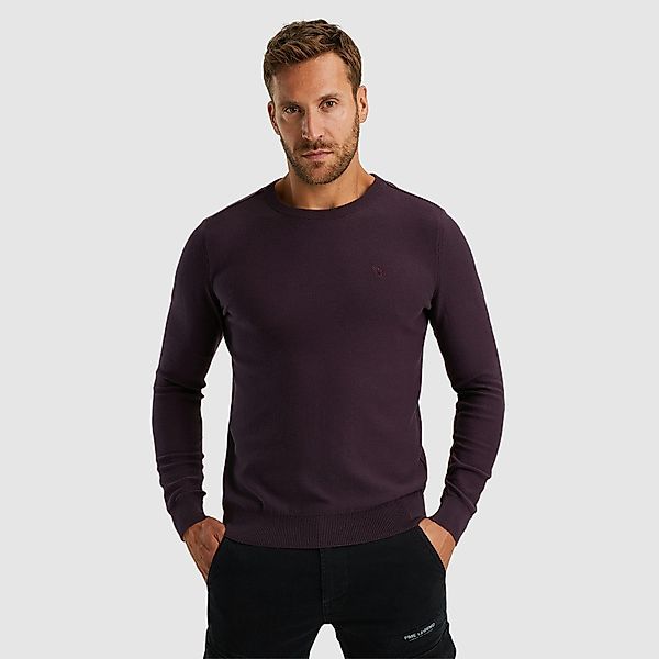 PME LEGEND Strickpullover mit Logostickerei günstig online kaufen