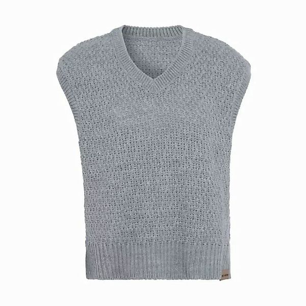 Knit Factory T-Shirt Luna Spencer Grau 40/42 (1-tlg) günstig online kaufen