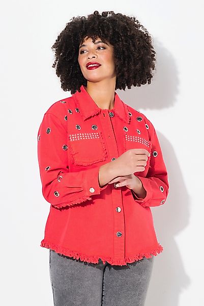 Angel of Style Kurzjacke Jeansjacke Ösen günstig online kaufen