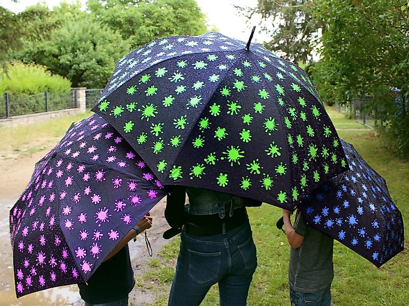iX-brella Taschenregenschirm Mini Ultra Light mit Farbwechsel bei Nässe, se günstig online kaufen