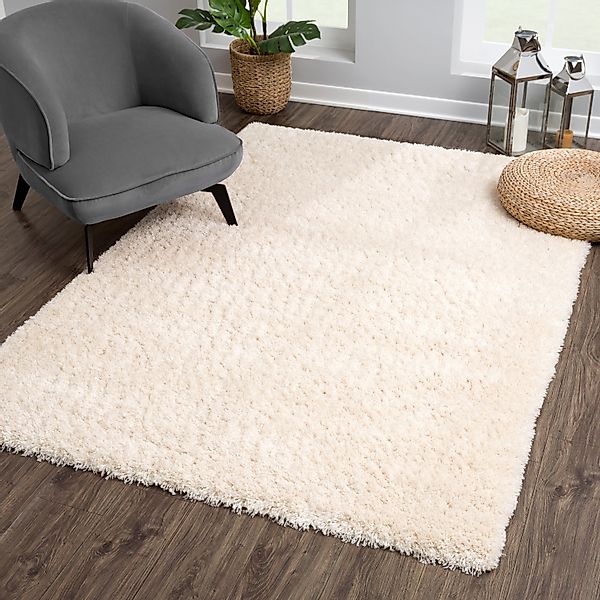 Sanat Hochflor-Teppich Porto, rechteckig, Höhe: 45 günstig online kaufen