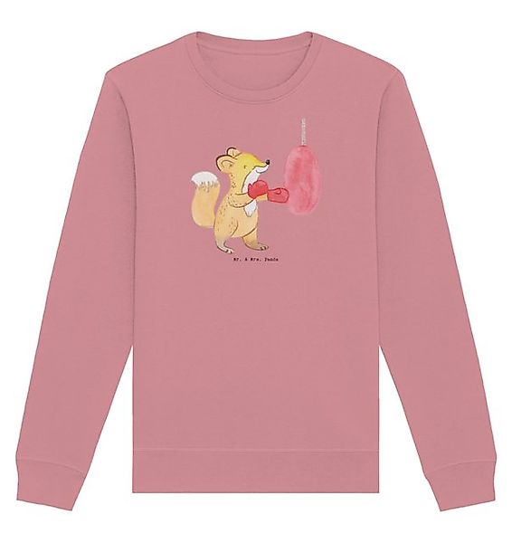 Mr. & Mrs. Panda Longpullover Fuchs Boxen Größe S - Canyon Pink - Geschenk, günstig online kaufen