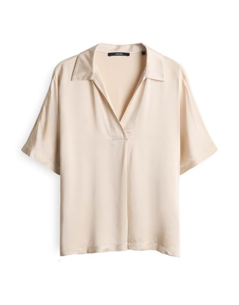 someday Kurzarmshirt KELUCY Loose im Polokragen günstig online kaufen