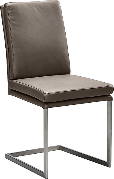 K+W Komfort & Wohnen Freischwinger, Leder CLOUD, stabiles Hochkantrohr, Unt günstig online kaufen