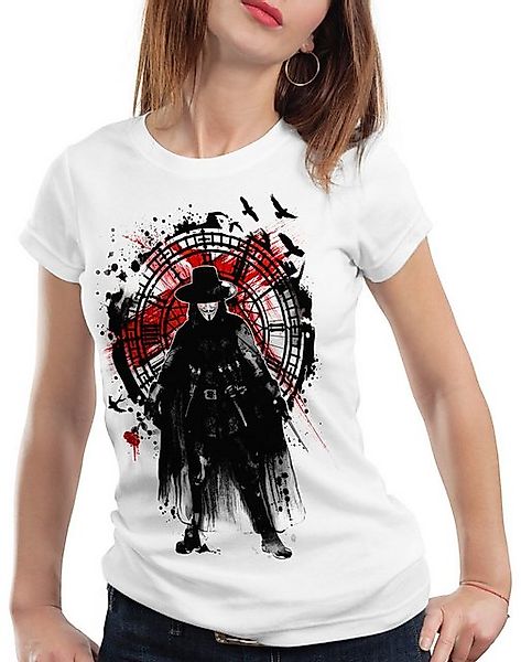 style3 T-Shirt Remember V wie vendetta Guy Fawkes London hacker demonstrati günstig online kaufen