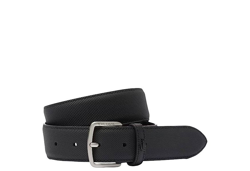 Lacoste Ledergürtel Accessoire - Gürtel 3.5 cm Leder (black, 120 cm) günstig online kaufen