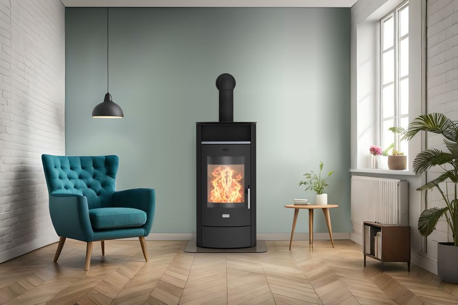 Fireplace Kaminofen Heathus Piacenza Stahl, 6 günstig online kaufen