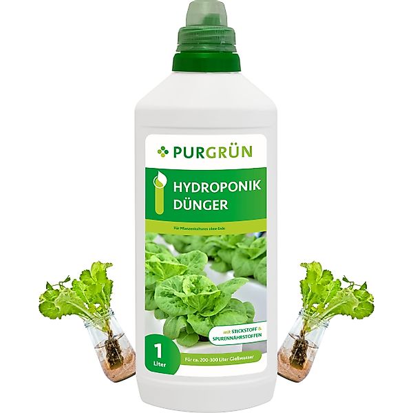 Purgrün Pflanzendünger Purgrün Hydroponik Dünger, NPK günstig online kaufen