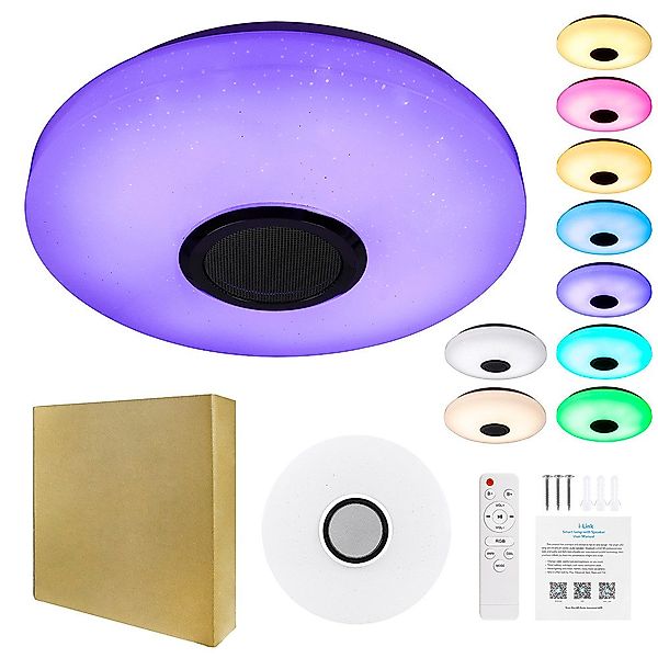 Sunicol LED Deckenleuchte Smart Deckenlampe mit günstig online kaufen