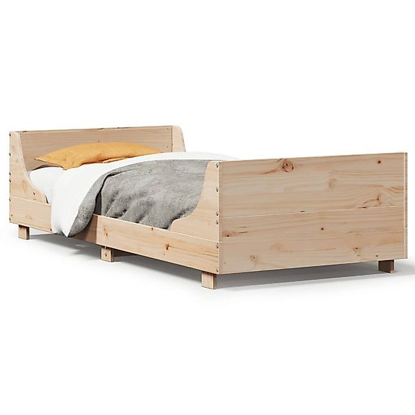 vidaXL Bett Massivholzbett ohne Matratze 100x200 günstig online kaufen