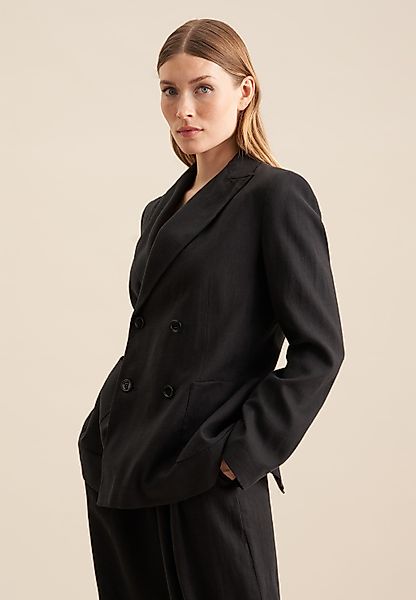 seidensticker Leinenblazer "Schwarze Rose", zweireihig günstig online kaufen