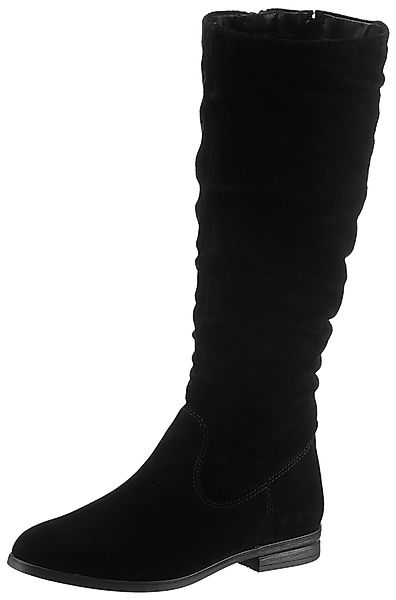Tamaris Stiefel mit modischen Faltungen am günstig online kaufen
