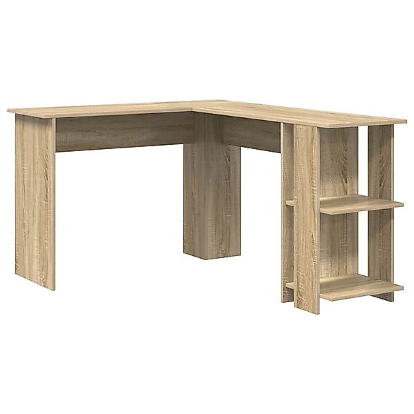 vidaXL Eckschreibtisch mit Stauraum Sonoma-Eiche 140 x 113,5 x 75 cm 869556 günstig online kaufen