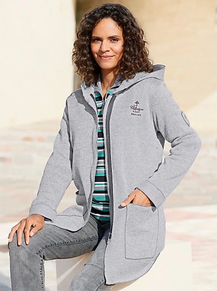 Casual Looks Strickfleecejacke günstig online kaufen