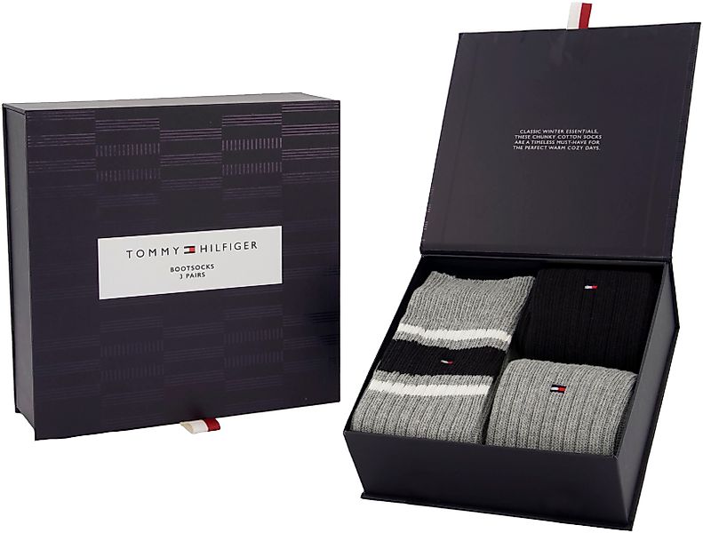 Tommy Hilfiger Socken (3-Paar) mit dezentem günstig online kaufen