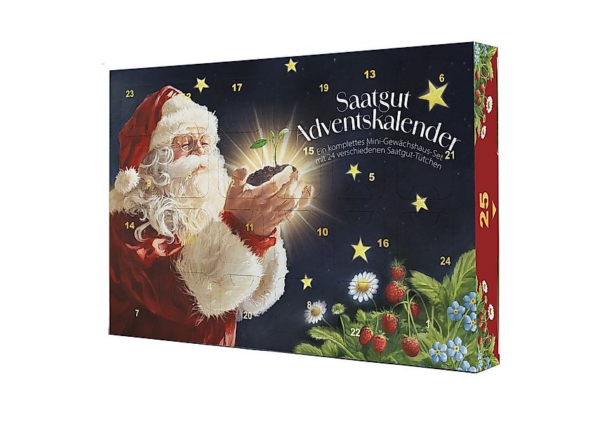 Annastore Adventskalender Adventskalender mit Saatgut Gemüse Kräuter Advent günstig online kaufen