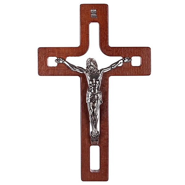 Luda Studio Wanddekoobjekt, Modernes hängendes Holzkreuz günstig online kaufen