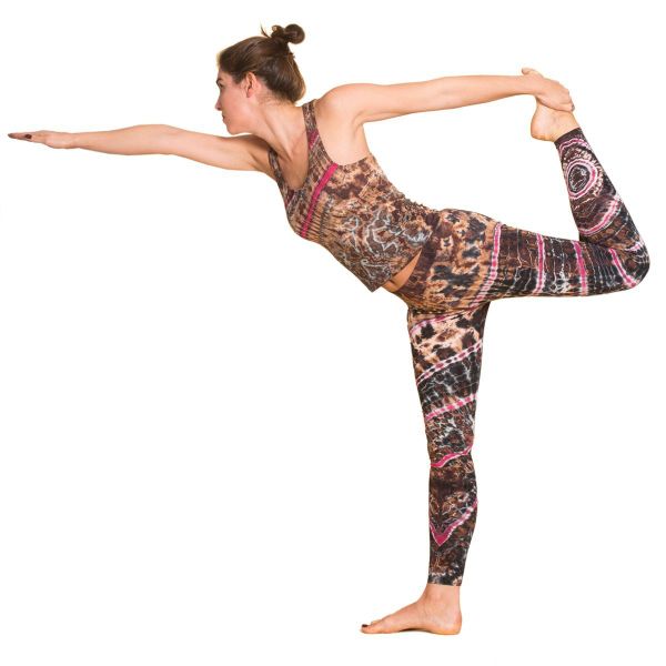 PANASIAM Leggings Unikat Batik Leggings 'Zebra' günstig online kaufen