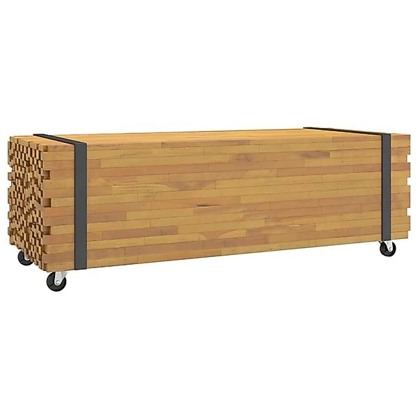vidaXL Couchtisch 110x45x35 cm Massivholz Teak 4009311 günstig online kaufen