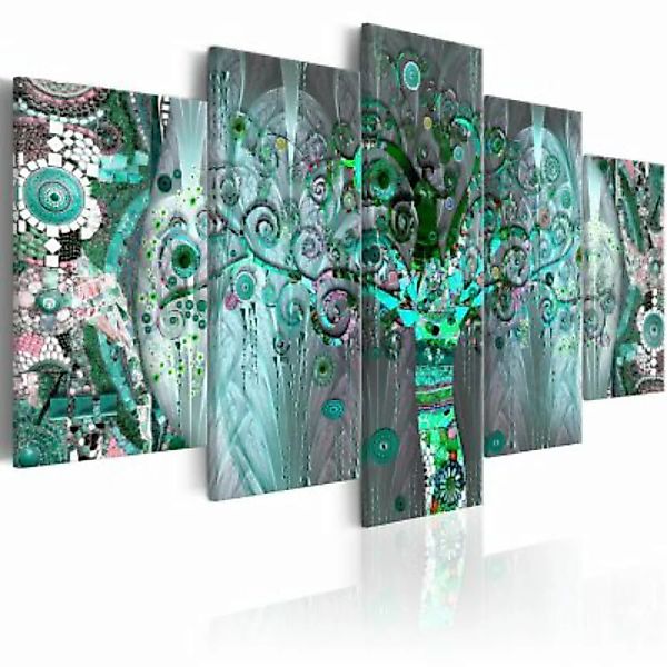 artgeist Wandbild Mosaic Tree mehrfarbig Gr. 200 x 100 günstig online kaufen