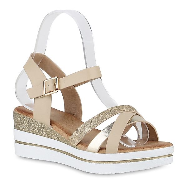 VAN HILL 840958 Plateausandaletten Schuhe günstig online kaufen