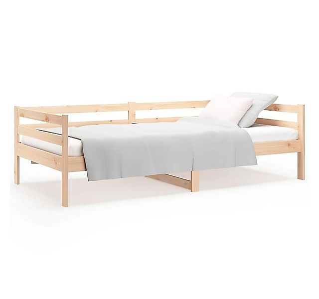 vidaXL Bett Tagesbett ohne Matratze 80x200 cm Massivholz Kiefer günstig online kaufen