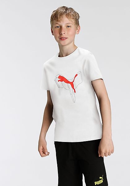 PUMA T-Shirt ESS+ LOGO LAB GRAPHIC günstig online kaufen