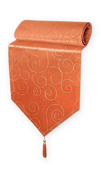 Haus und Deko Tischdecke Tischläufer Damast Ornamente klassisch Tischdecke günstig online kaufen