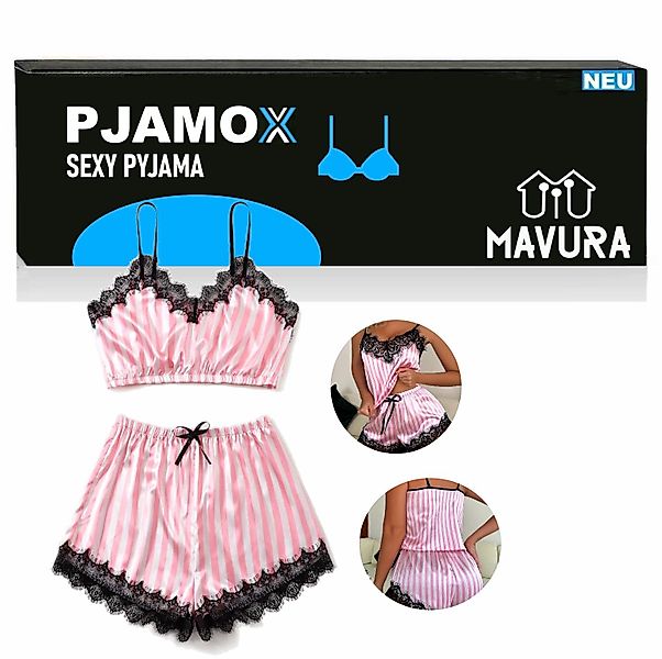 MAVURA Pyjama PJAMOX Damen Nachtwäsche Pyjama günstig online kaufen