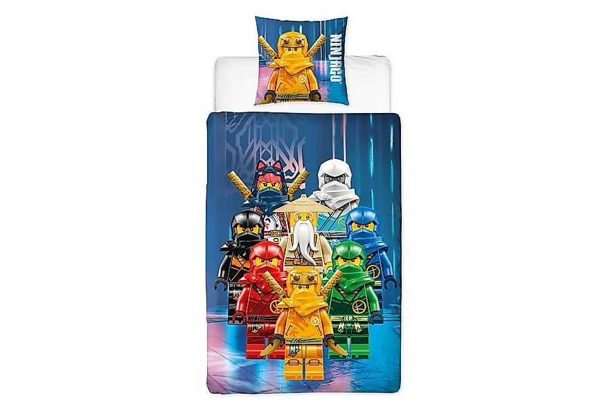 MTOnlinehandel Bettwäsche Lego Ninjago Team Power, 135x200 + 80x80 cm, epis günstig online kaufen