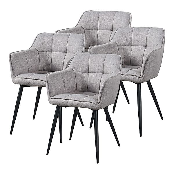 en.casa Esszimmerstuhl (Set, 4 St), »Birmingham« günstig online kaufen