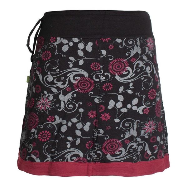 Vishes A-Linien-Rock Lagenlook Blumen-Rock mit Mandalas günstig online kaufen