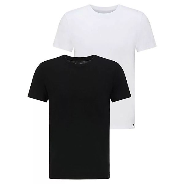 Lee Tall Fit 2 Units Kurzärmeliges T-shirt M Black White günstig online kaufen
