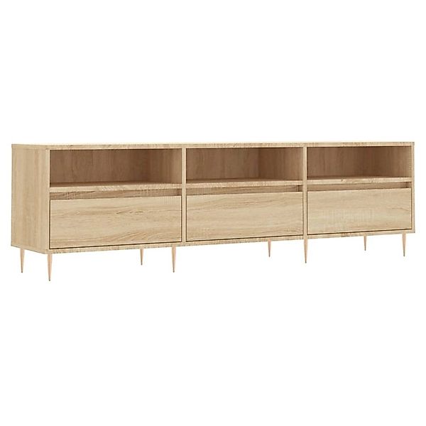 vidaXL TV-Schrank Sonoma-Eiche 150x30x44,5 cm Holzwerkstoff 831271 günstig online kaufen