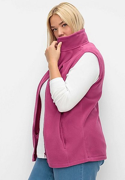 Sieh an! Fleeceweste Fleece-Weste Länge ca. 70 cm günstig online kaufen