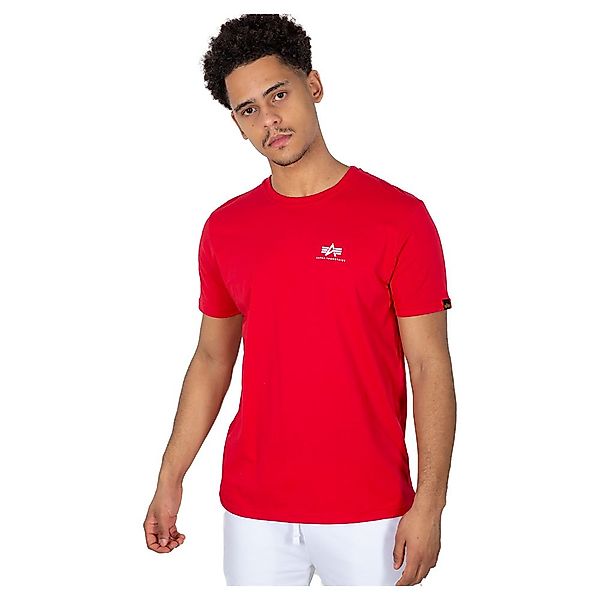 Alpha Industries Backprint Kurzärmeliges T-shirt 3XL Speed Red günstig online kaufen