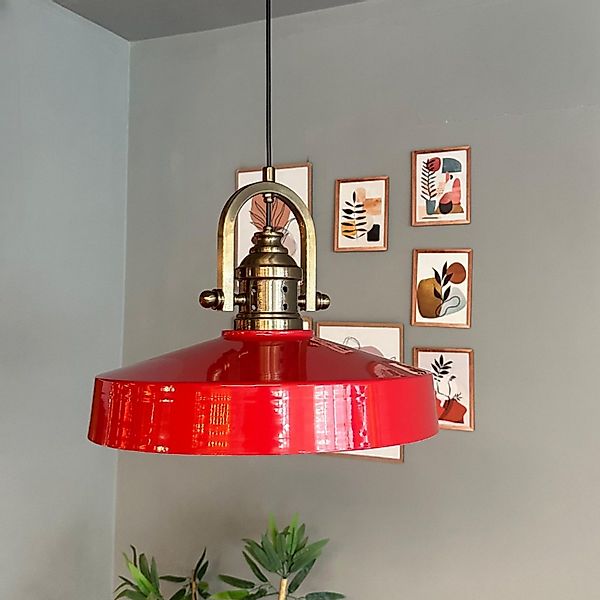 Bamyum Pendelleuchte Ace-Finke Vintage Pendelleuchte Industrial günstig online kaufen
