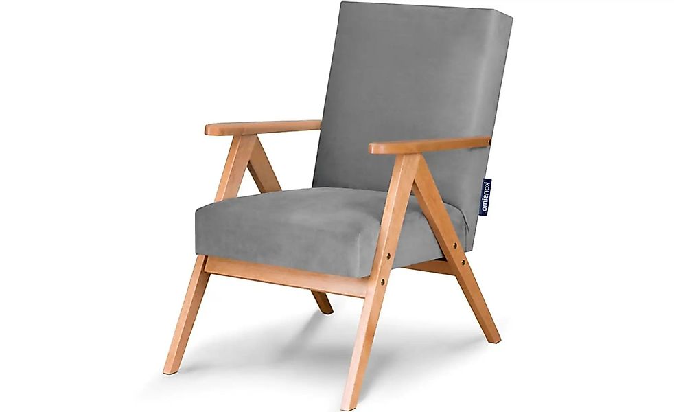 KONSIMO Sessel  Naset ¦ grau ¦ Maße (cm): B: 60 H: 90 Polstermöbel > Sessel günstig online kaufen