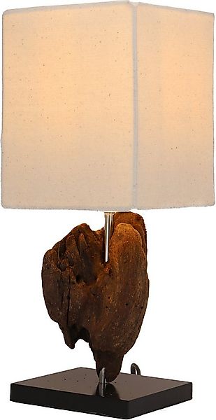 Guru-Shop Tischleuchte Tischlampe, in Bali handgemacht aus Wurzelholz.., Le günstig online kaufen