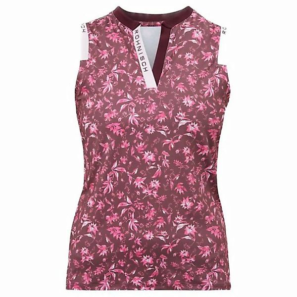 RÖHNISCH Poloshirt Röhnisch Abby Sleeveless Polo Flower Pink günstig online kaufen