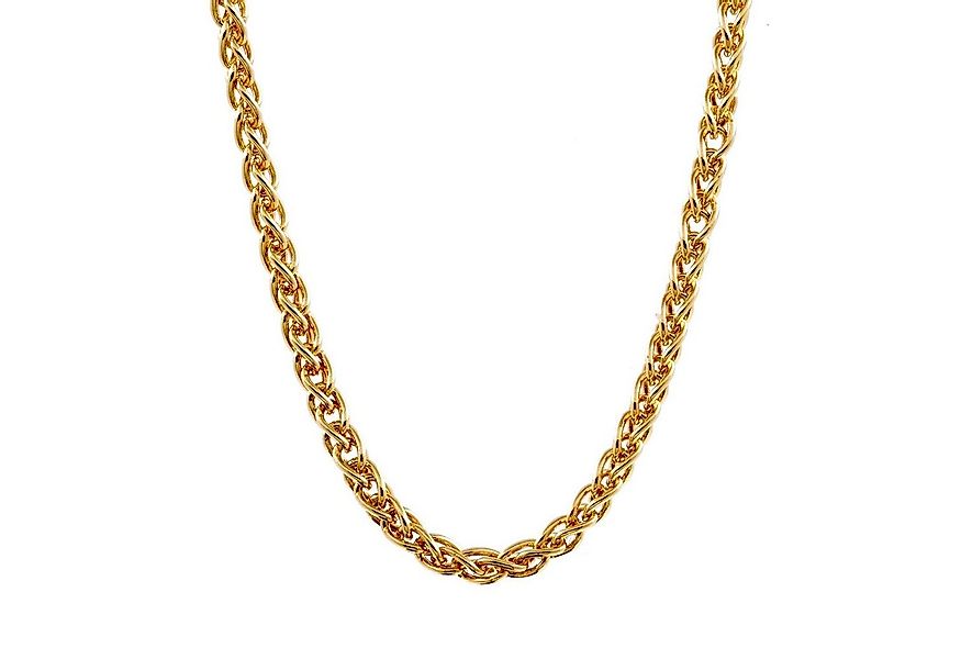 HOPLO Goldkette Goldkette Zopfkette Länge 42cm - Breite 1,7mm - 750-18 Kara günstig online kaufen