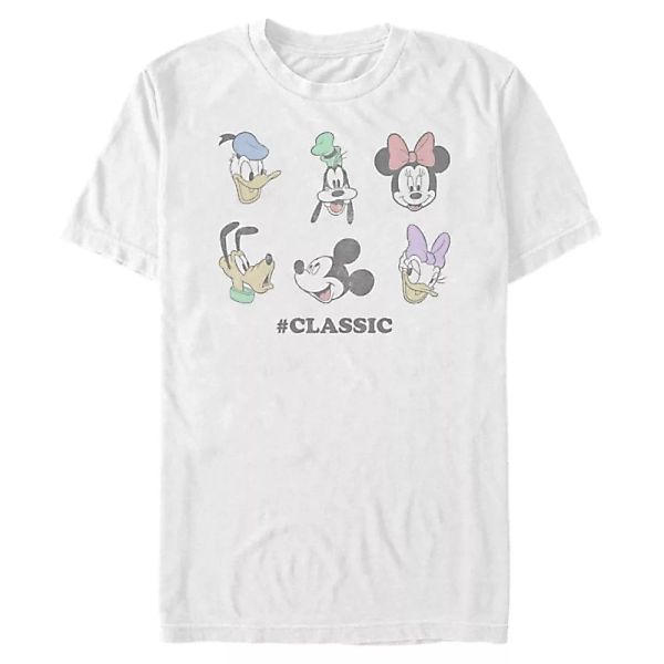 Disney Classics - Micky Maus - Micky Maus Classic Heads - Männer T-Shirt günstig online kaufen