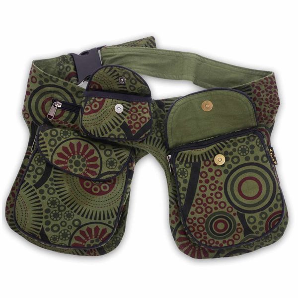 KUNST UND MAGIE Bauchtasche Doppel Bauchtasche günstig online kaufen
